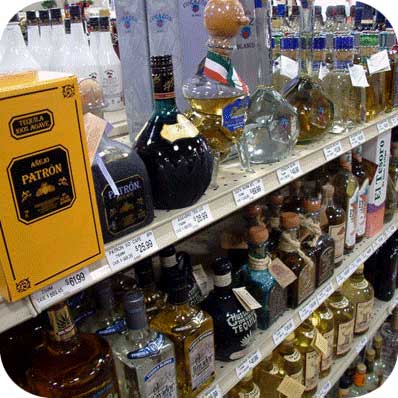 Liquor Store Shelving